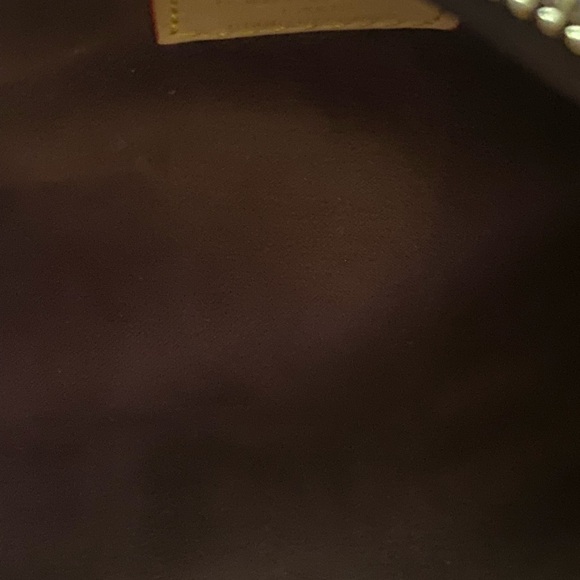 Monogram Crossbody Bag with Gold Accents - Picture 4 of 4